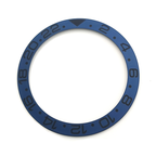 GMT-24 Ceramic Sloped Bezel Insert for SKX/SRPD - Matte Navy Blue