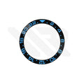 GMT-24 Ceramic Sloped Bezel Insert for SKX/SRPD - Black-Blue