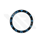 GMT-24 Ceramic Sloped Bezel Insert for SKX/SRPD - Black-Blue