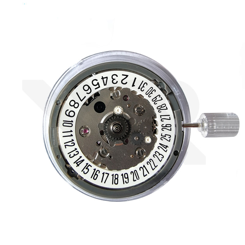 Seiko (SII) NH34A Automatic GMT Movement (6o'clock White)