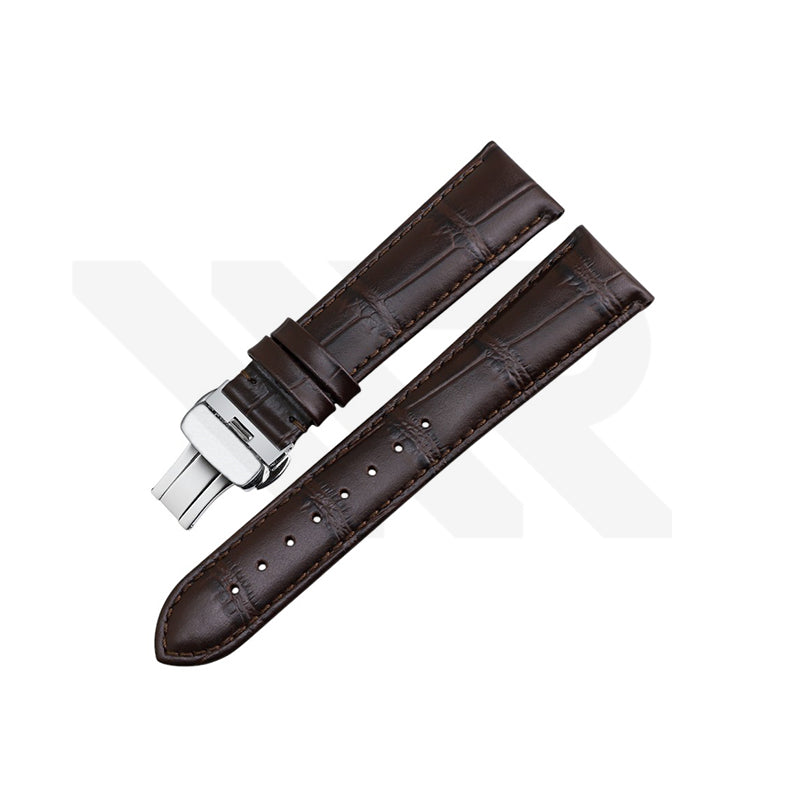 Replacement Leather Strap Compatible with Tissot Gentleman Powermatic 80 T127407A / T127410A