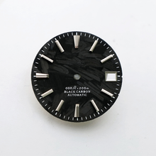 Load image into Gallery viewer, Carbon Fiber Dial for Seiko Mod
