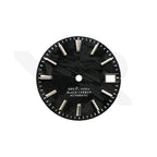 Carbon Fiber Dial for Seiko Mod: Silver GS Indices