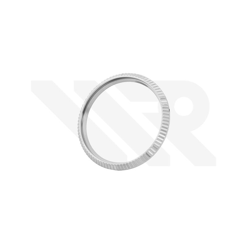 Replacement Bezel Compatible with Tissot PRX 40mm T137407A / T931407A : Fluted Silver