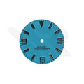 Field Watch Dial for Seiko Mod: Tifanny Blue with Black Luminous Indices