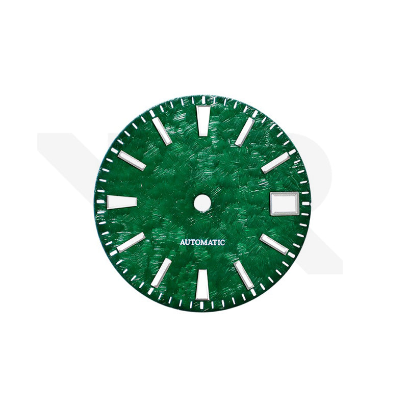 Sea of Cloud GS Dial for Seiko Mod: Emerald Green with GS Indices