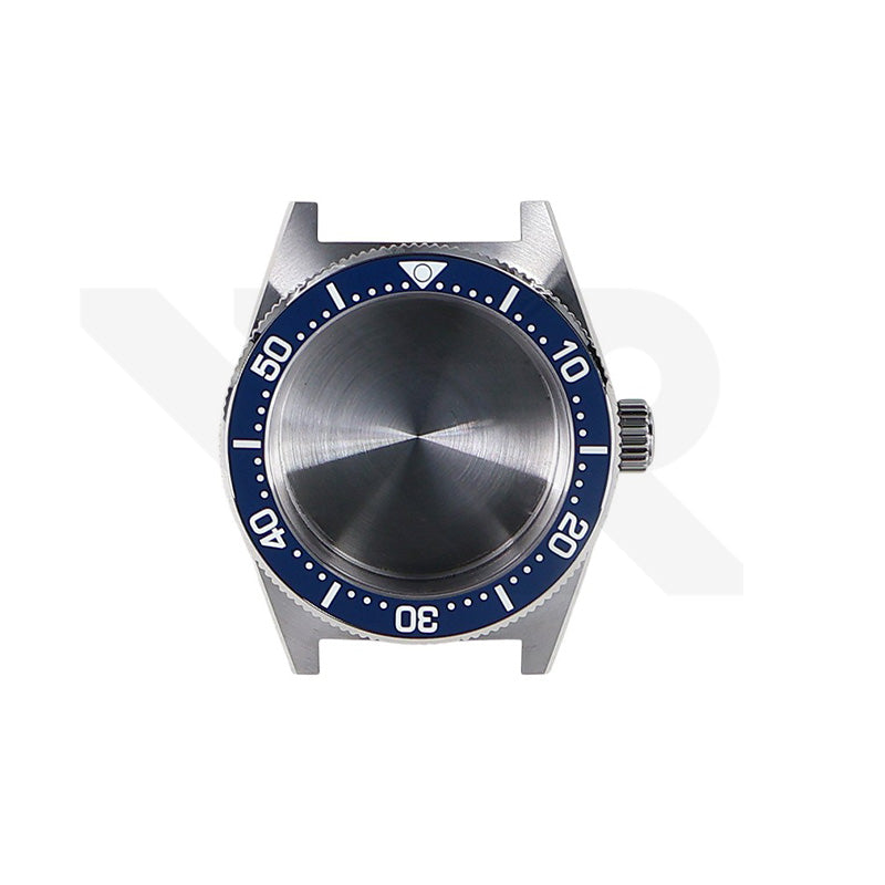 62MAS Case Set for Seiko Mod: Seiko Style Navy Blue Ceramic Bezel Insert