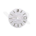 GS White Birch Style Dial for Seiko Mod: Silver GS Style Indices