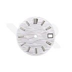 GS White Birch Style Dial for Seiko Mod: Silver GS Style Indices