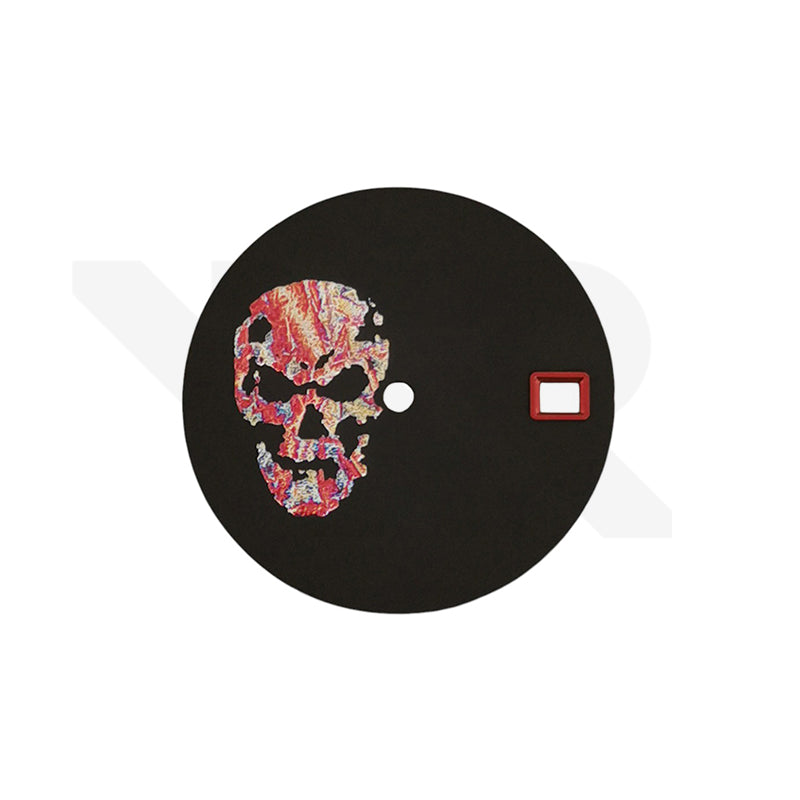 Matte Black Skull Series Dial for Seiko Mod