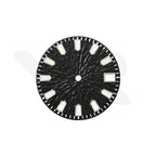 Ruptured Textured Dial for Seiko Mod: Black