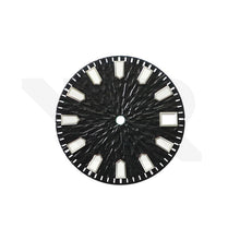 Carica l&#39;immagine nel visualizzatore di Gallery, Ruptured Textured Dial for Seiko Mod: Black
