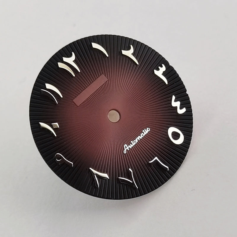 Arabic Indices Watch Dial for Seiko Mod