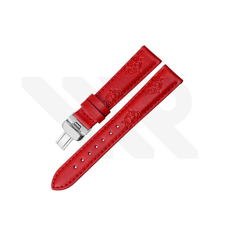 Replacement Leather Strap Compatible with Tissot Lady Heart T050207A / T050210A