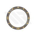Hydro Style Ceramic Sloped Bezel Insert for SKX/SRPD - Grey/Gold