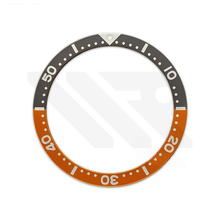 Load image into Gallery viewer, SKX007 Aluminium Flat Bezel Insert for SKX/SRPD - Grey/Orange
