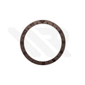 YM Style Dual Time Ceramic Flat Bezel Insert for SKX/SRPD: Dark Brown