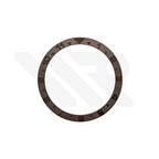 YM Style Dual Time Ceramic Flat Bezel Insert for SKX/SRPD: Dark Brown