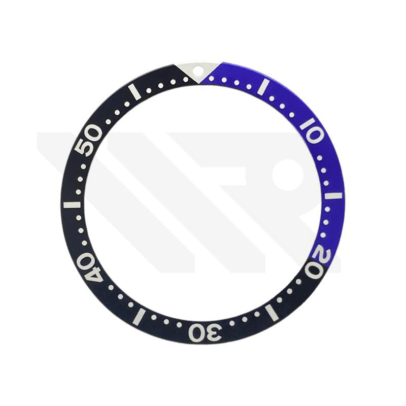 Diver Aluminium Flat Bezel Insert for SRP Turtle Seiko Mod