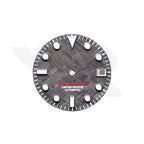 Black Meteorite Dial for Seiko Mod - Sub Diver Style