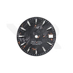 Rose Gold Foil Carbon Fiber Dial for Seiko Mod - Seiko Style Silver Indices