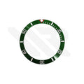 Blackbay Style Ceramic Sloped Bezel Insert for SKX/SRPD: Green/White