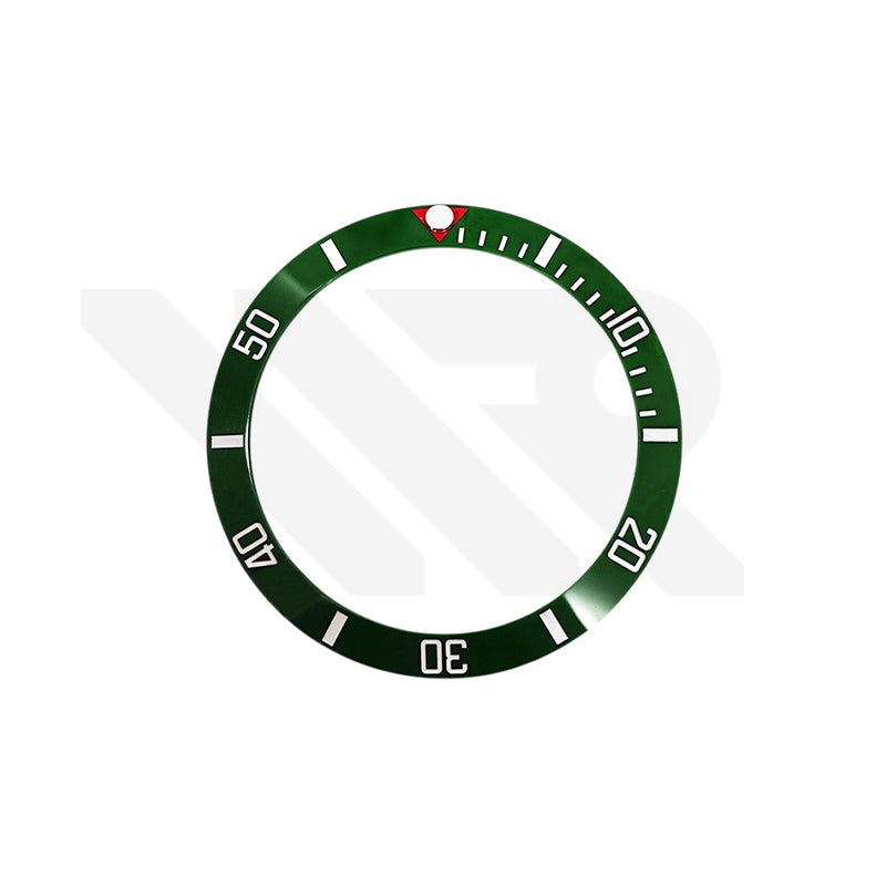 Blackbay Style Ceramic Sloped Bezel Insert for SKX/SRPD: Green/White