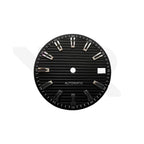 Black Stripe Dial for Seiko Mod: GS Style Indices with Black Luminous