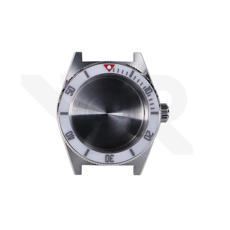 62MAS Case Set for Seiko Mod: Sub Style White Ceramic Bezel Insert