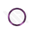 World Time Aluminium Sloped Bezel Insert for SKX007 /SRPD - Purple