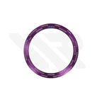 World Time Aluminium Sloped Bezel Insert for SKX007 /SRPD - Purple