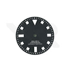Pelagos Date Thick Lume Indices Dial for Seiko Mod: Matte Black