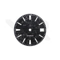 Sea of Cloud GS Dial for Seiko Mod: Black with GS Indices