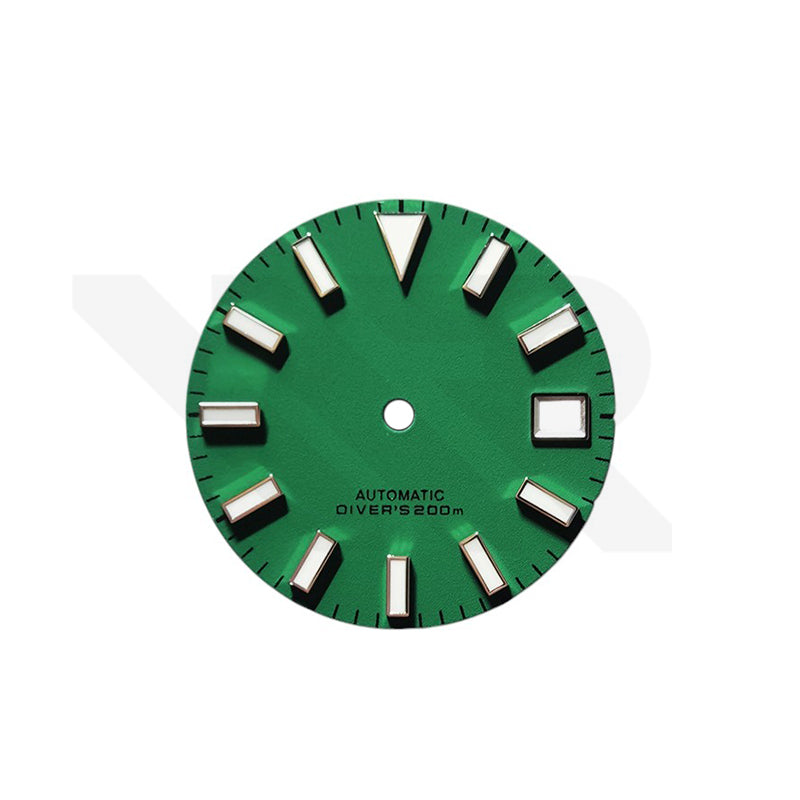 Diver Dial for Seiko Mod: Matte Green