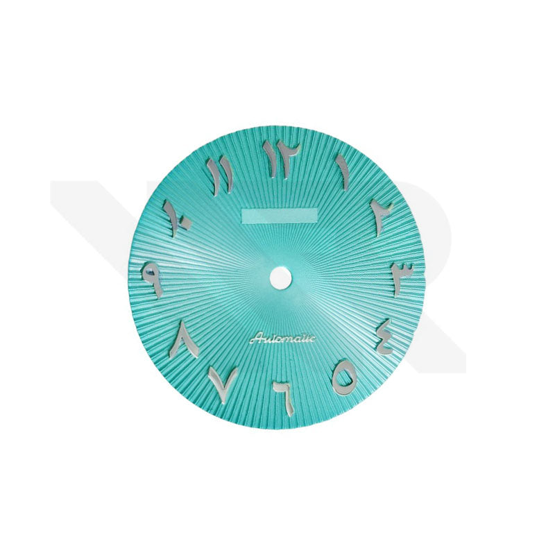 Arabic Indices Watch Dial for Seiko Mod