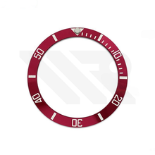 Load image into Gallery viewer, Sub Style Aluminium Sloped Bezel Insert for SKX/SRPD - Red
