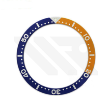 Load image into Gallery viewer, SKX007 Aluminium Flat Bezel Insert for SKX/SRPD - Orange/Blue
