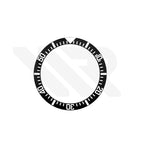 SUB SD Style Ceramic Sloped Bezel Insert for SKX/SRPD: Black/White