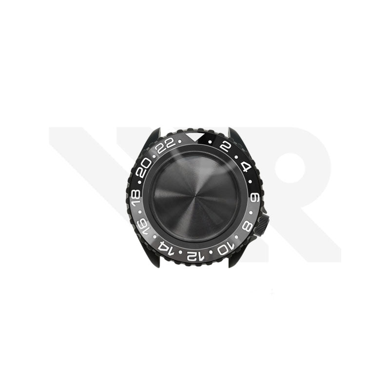 Sandblasted Black SKX Case Set for Seiko Mod: Bruce Wayne GMT Master Style