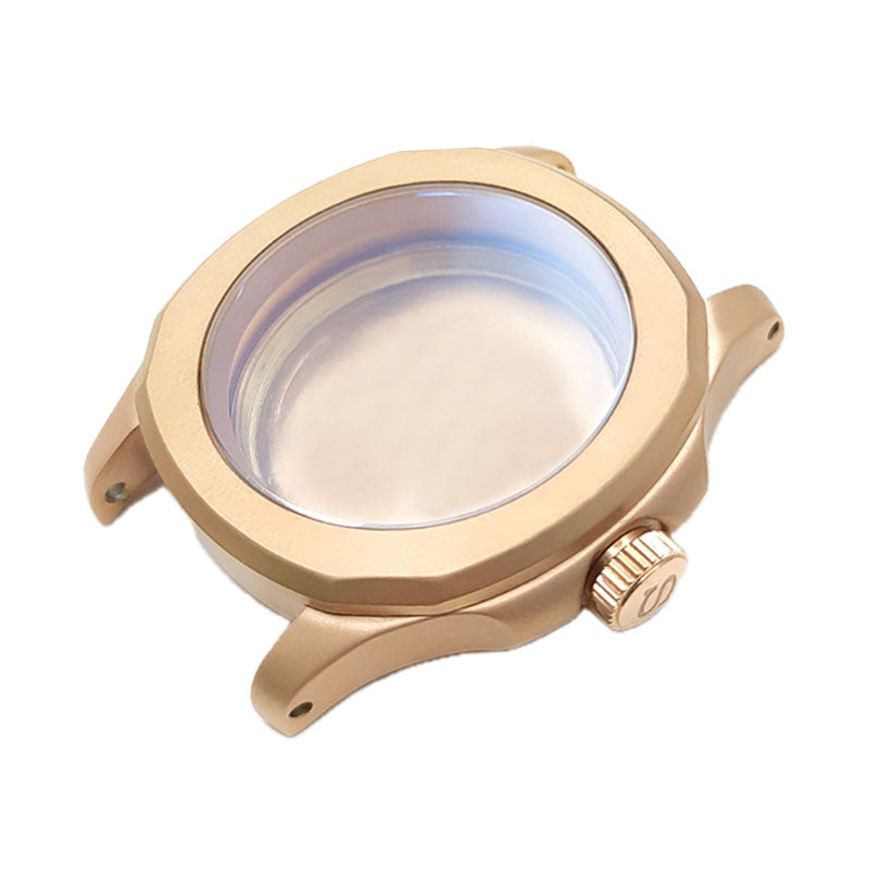 Nautilus Sandstrahl-Gehäuseset für Seiko Mod: Roségold