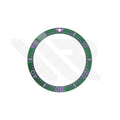 Seiko Style Diver Ceramic Flat Bezel Insert for SKX / SRPD - Green-Purple