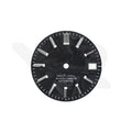 Carbon Fiber Dial for Seiko Mod - GS Style Silver Indices