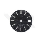 Carbon Fiber Dial for Seiko Mod - GS Style Silver Indices