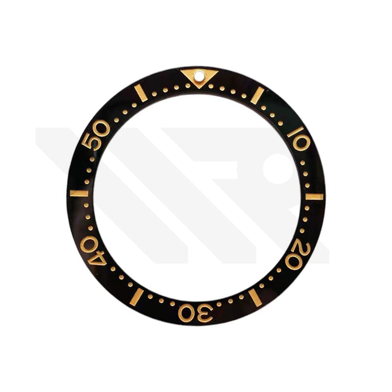 Ceramic Bezel Insert for Seiko Prospex Sumo SBDC001 / SBDC003 / SBDC031 / SBDC033 - Black/Gold