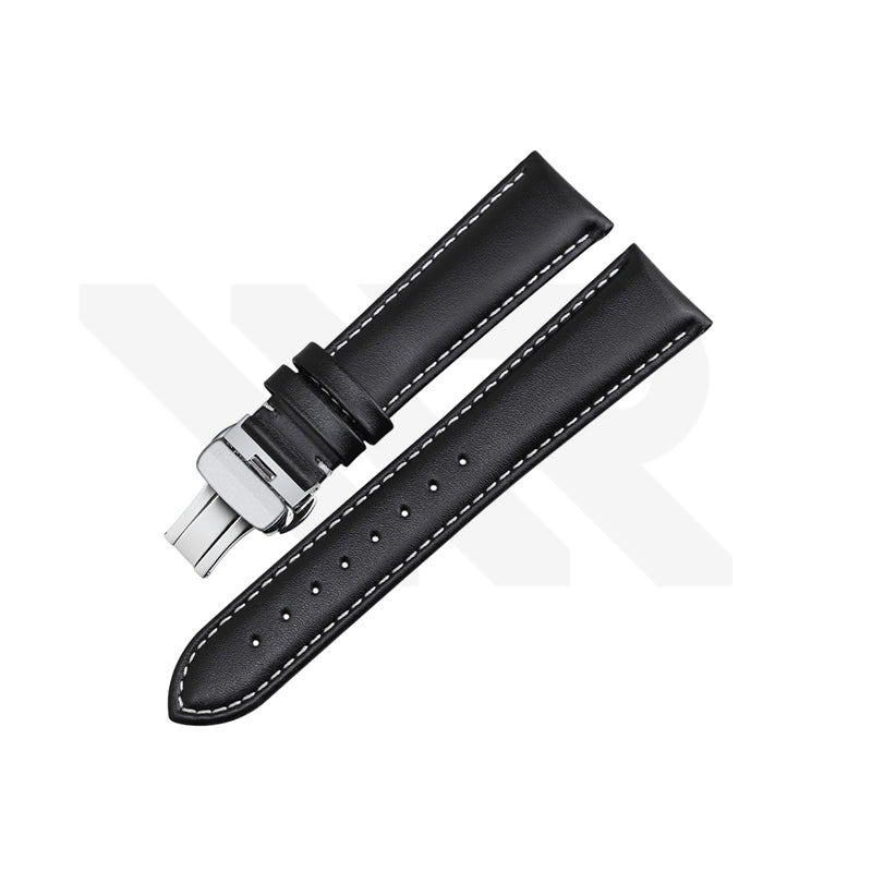 Replacement Leather Strap Compatible with Tissot Gentleman Powermatic 80 T127407A / T127410A