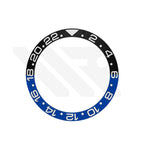 Luminous GMT-24 Ceramic Sloped Bezel Insert for SKX/SRPD - Batman