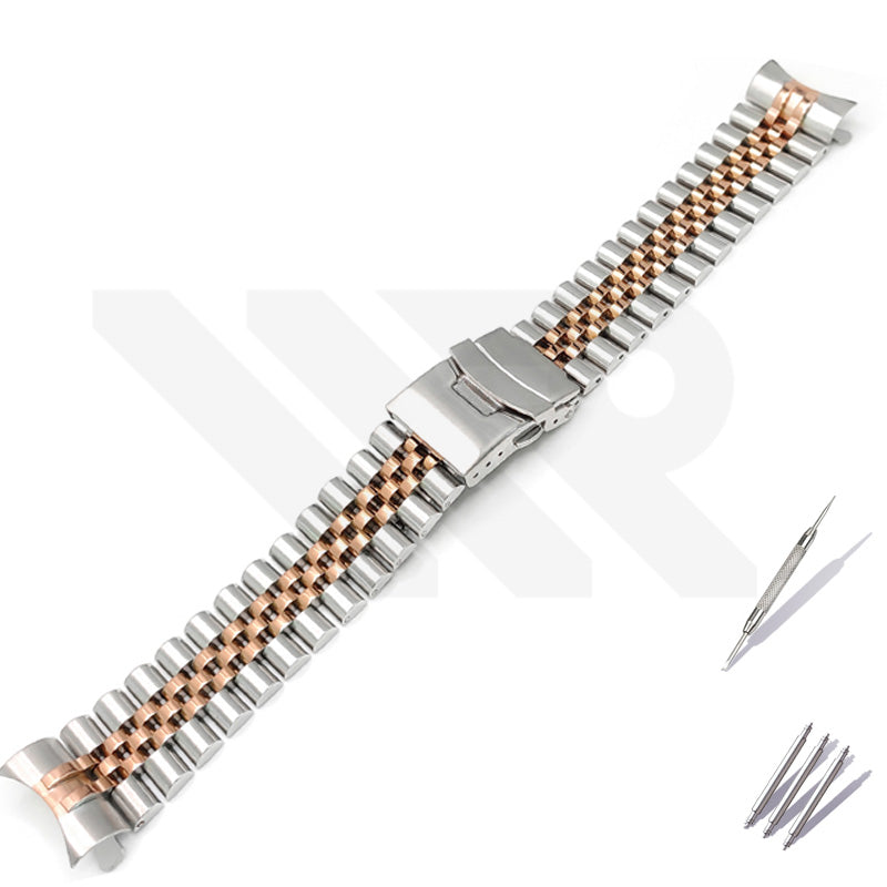 Jubilee Bracelet for SKX/SRPD - Steel / Rose Gold