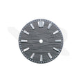 GS White Birch Style Ash Gray No Date Dial for Seiko Mod: Silver GS Style Indices