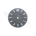 GS White Birch Style Ash Gray No Date Dial for Seiko Mod: Silver GS Style Indices