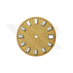 Ruptured Textured Dial for Seiko Mod: Autumn Gold